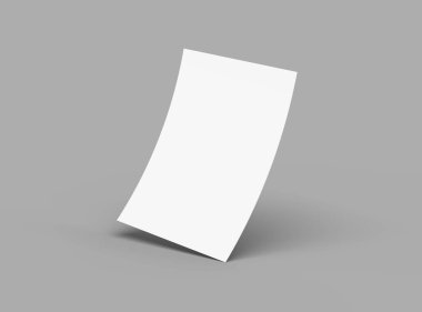 Boş 8.5 x 11 Inc broşürü tasarımınızı tanıtmak için hazırlandı.