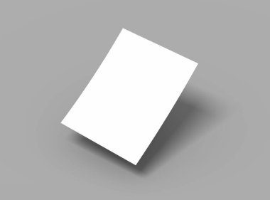 Boş 8.5 x 11 Inc broşürü tasarımınızı tanıtmak için hazırlandı.