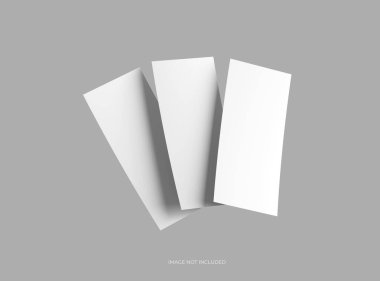 Rack Kart Boyutu 4x9 Inc broşürü tasarımınızı sunmak için oluşturuldu.