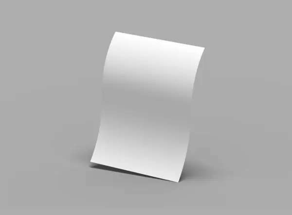Boş 8.5 x 11 Inc broşürü tasarımınızı tanıtmak için hazırlandı.