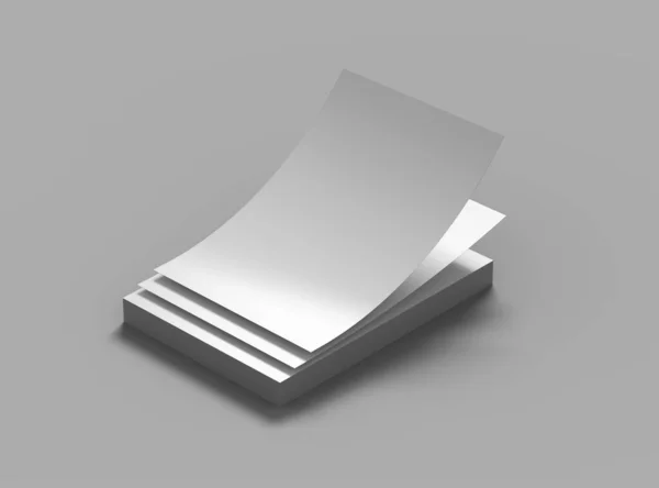 Boş 8.5 x 11 Inc broşürü tasarımınızı tanıtmak için hazırlandı.