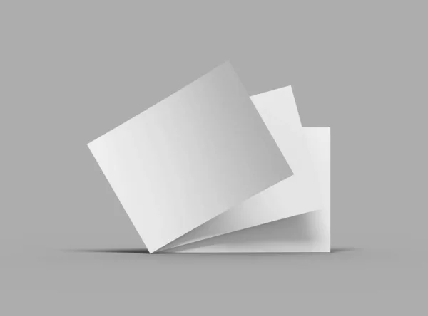 Boş 8.5 x 11 Inc broşürü tasarımınızı tanıtmak için hazırlandı.