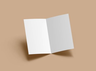 Özelleştirilebilir Yarım Katlama 8.5x11 Harf Model Model Sunumu 