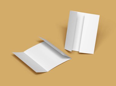 Özelleştirilebilir Harf Kapısı Broşür Model 8x11 Inc. Presen için