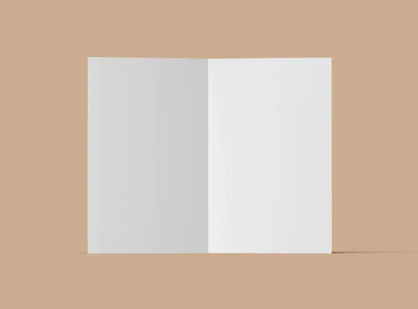 Customizable Half Fold 8,5x11 letter brochure mockup to present