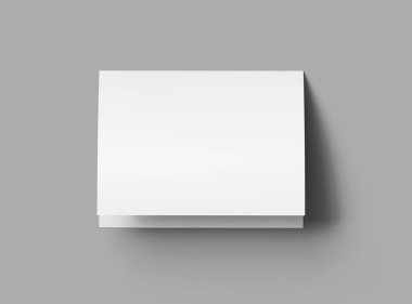 3 katlı ABD mektubu 8 '5x11 Inc boyutunda 3 boyutlu broşür