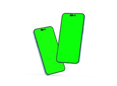 Smartphone 14 Pro Maksimum Uygulama ve Web Sitesi UI markalaşması.