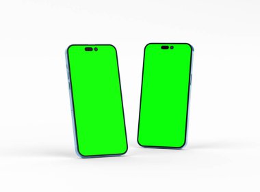 Smartphone 14 Pro Maksimum Uygulama ve Web Sitesi UI markalaşması.