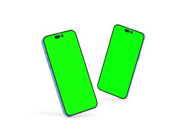 Smartphone 14 Pro Maksimum Uygulama ve Web Sitesi UI markalaşması.