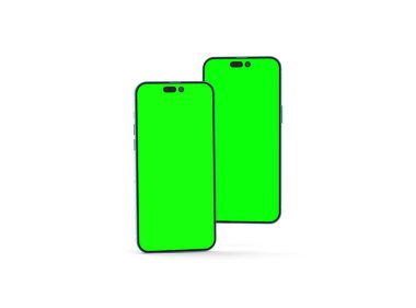 Smartphone 14 Pro Maksimum Uygulama ve Web Sitesi UI markalaşması.