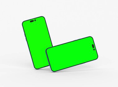 Smartphone 14 Pro Maksimum Uygulama ve Web Sitesi UI markalaşması.