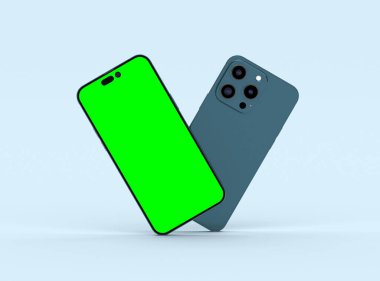 Smartphone 14 Pro Maksimum Uygulama ve Web Sitesi UI markalaşması.