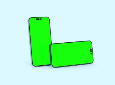 Smartphone 14 Pro Maksimum Uygulama ve Web Sitesi UI markalaşması.