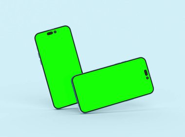 Smartphone 14 Pro Maksimum Uygulama ve Web Sitesi UI markalaşması.