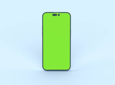 Mobil uygulama sıcaklığına sahip 14 numaralı telefon artı ve ekran modeli