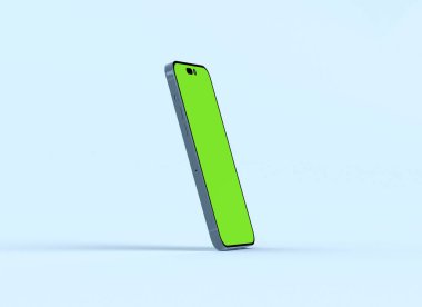 Mobil uygulama sıcaklığına sahip 14 numaralı telefon artı ve ekran modeli