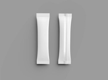 Ürününüz için 3D parlak bir kese paketleme çubuğu