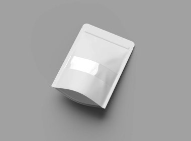 Pırıl pırıl bir jeneriğin 3 boyutlu görüntülemesi, açık arkaplanda pencere deliği olan doyuma paketi 