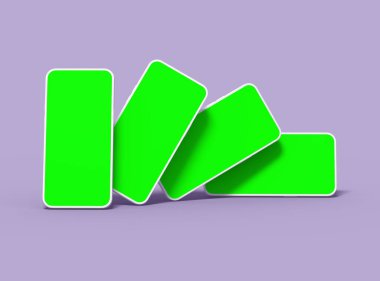 Özelleştirilebilir Tasarımlı markasız akıllı telefonların bir seti