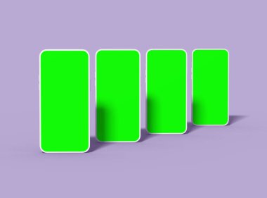 Özelleştirilebilir Tasarımlı markasız akıllı telefonların bir seti