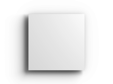 Boş 16.5x11.7 Inc veya A4 harfi 3d şeffaf bir arkaplan oluşturur