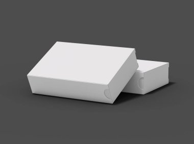 Koyu arkaplanda dikdörtgen kayan çekmece kutusu oluşturma 