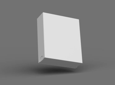 Koyu arkaplanda dikdörtgen kayan çekmece kutusu oluşturma 