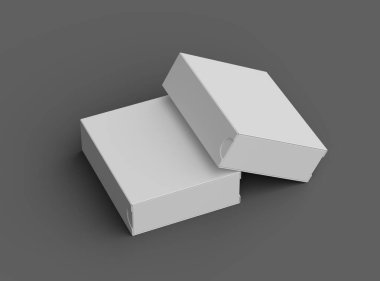 Koyu arkaplanda dikdörtgen kayan çekmece kutusu oluşturma 