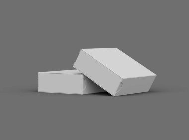 Koyu arkaplanda dikdörtgen kayan çekmece kutusu oluşturma 