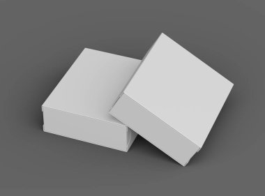 Koyu arkaplanda dikdörtgen kayan çekmece kutusu oluşturma 