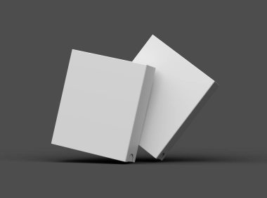 Koyu arkaplanda dikdörtgen kayan çekmece kutusu oluşturma 