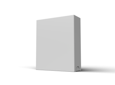 Şeffaf bir arkaplan üzerinde dikdörtgen kayan çekmece kutusu oluşturma