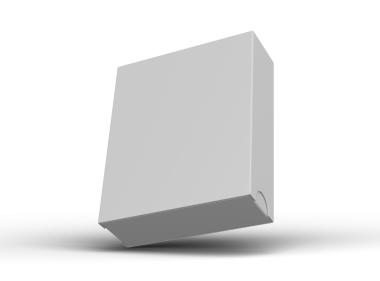 Şeffaf bir arkaplan üzerinde dikdörtgen kayan çekmece kutusu oluşturma