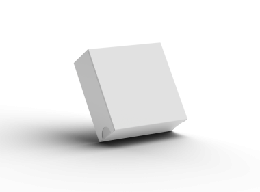 Şeffaf bir arkaplan üzerinde kare kaydırma çekmece kutusu oluşturma