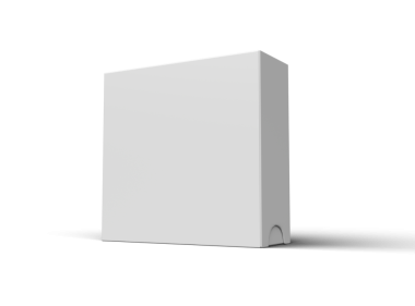 Şeffaf bir arkaplan üzerinde kare kaydırma çekmece kutusu oluşturma