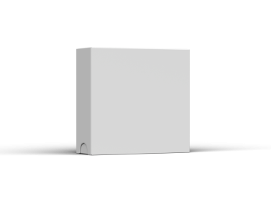 Şeffaf bir arkaplan üzerinde kare kaydırma çekmece kutusu oluşturma