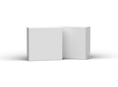 Şeffaf bir arkaplan üzerinde kare kaydırma çekmece kutusu oluşturma