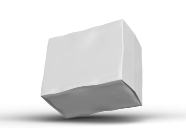 Şeffaf bir arkaplan üzerinde küçük beyaz bir dikdörtgen çizilmiş kutu resmi