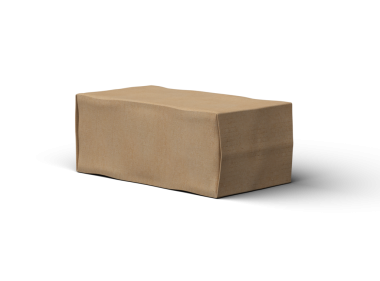 Şeffaf arkaplanı göçüklü dikdörtgen karton kutunun oluşturulmuş resmi