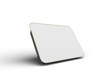 Şeffaf bir arkaplanda izole edilmiş büyük dikdörtgen yiyecek folyo tepsisinin 3D görüntüsü