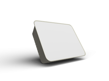 Şeffaf bir arkaplanda izole edilmiş küçük dikdörtgen yiyecek folyo tepsisinin 3D görüntüsü