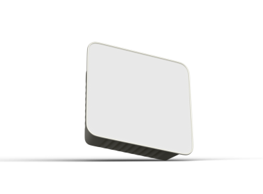 Şeffaf bir arkaplanda izole edilmiş küçük bir besin folyo tepsisinin 3D görüntüsü