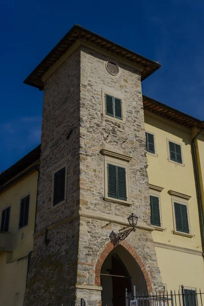 Palazzo Larderel Geothermal Museum Larderello Tuscany Italy — Stock Photo, Image