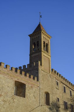 Azizler Kilisesi Giacomo ve Christopher, Bolgheri, Castagneto Carducci, Livorno, İtalya