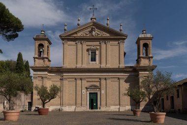 İtalya, Roma 'daki Palatine Hill' de Sant 'Anastasia Bazilikası