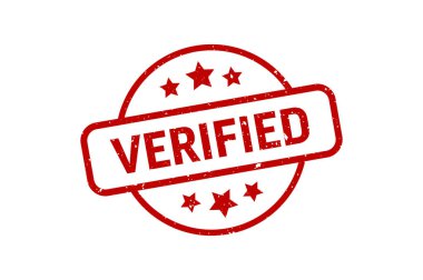 Verified - Stamp, Imprint, Seal Template Vector Stock
