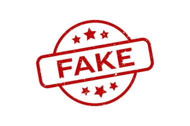 Fake - Stamp, Imprint, Seal TemplateVector Stock