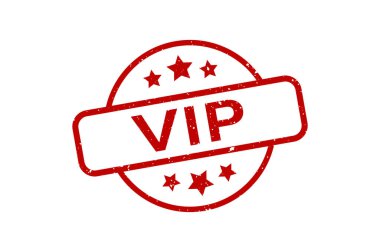VIP - Stamp, Imprint, Seal Template Vector Stock