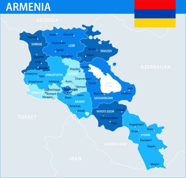 Ermenistan Harita Vektörü Mavi Leke - Ermenistan 'ın özelleştirilebilir siyasi haritası web sitesi, eğitim, raporlar, haberler, haberler, haberler, siyaset, baskı, poster ve duvar kağıdı