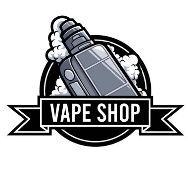Vape Store logosu Tasarım vektörü grafiği